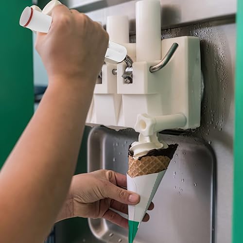 Miniatura 3 de Yardwe Accesorios para máquinas de helados, válvula de máquina de sorbete de frutas, mango de control de helado, piezas para fabricante de postres,