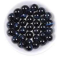 Vista 20 de 8mm Natural Larimar Gemstone Round Loose Beads Crystal Stone Bracelet Necklace Accessories Crafts for Jewelry Making DIY,1 Strand 15