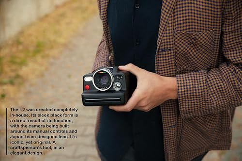 Miniatura 9 de Polaroid Paquetes de cámara instantánea I-2 (negro) con película de color Polaroid y película en blanco y negro, y álbum de fotos de 5 pulgadas (4