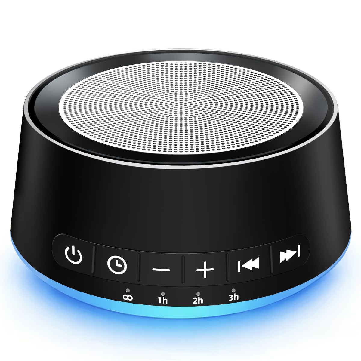 White Noise Machine Night Light Sound Machine with 30 Soothing Sounds 12 Colors Light Sleep Machine for Baby Kids Adults Brown Pink Nosie Machine with 32 Volume Levels for Office Home Travel