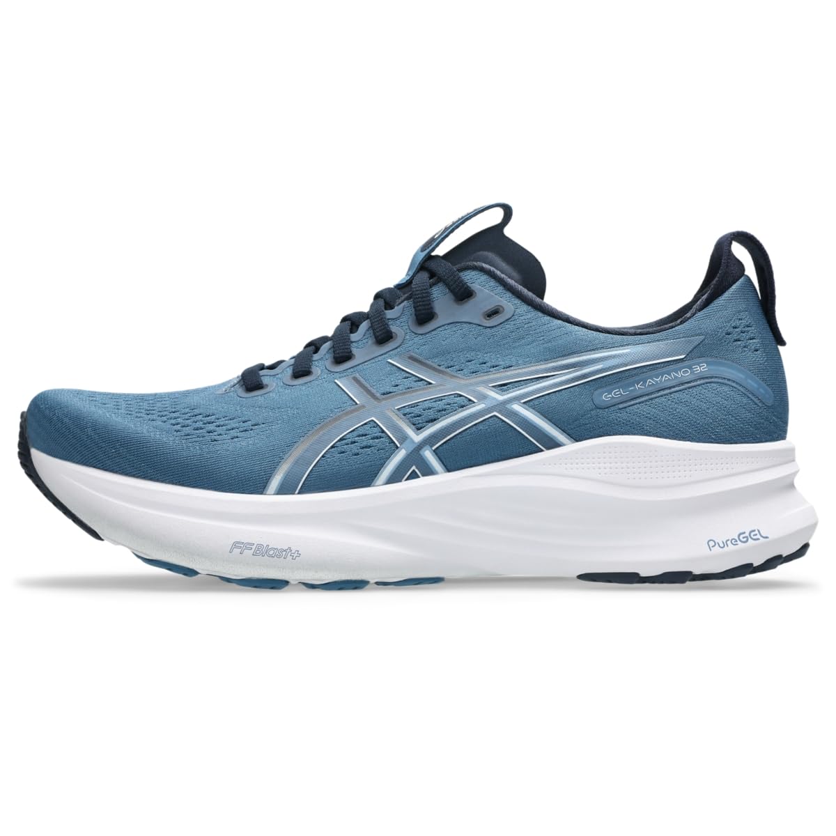 ASICS Men's Gel-Kayano 32 Running Shoes 9 Winter Sea/Midnight