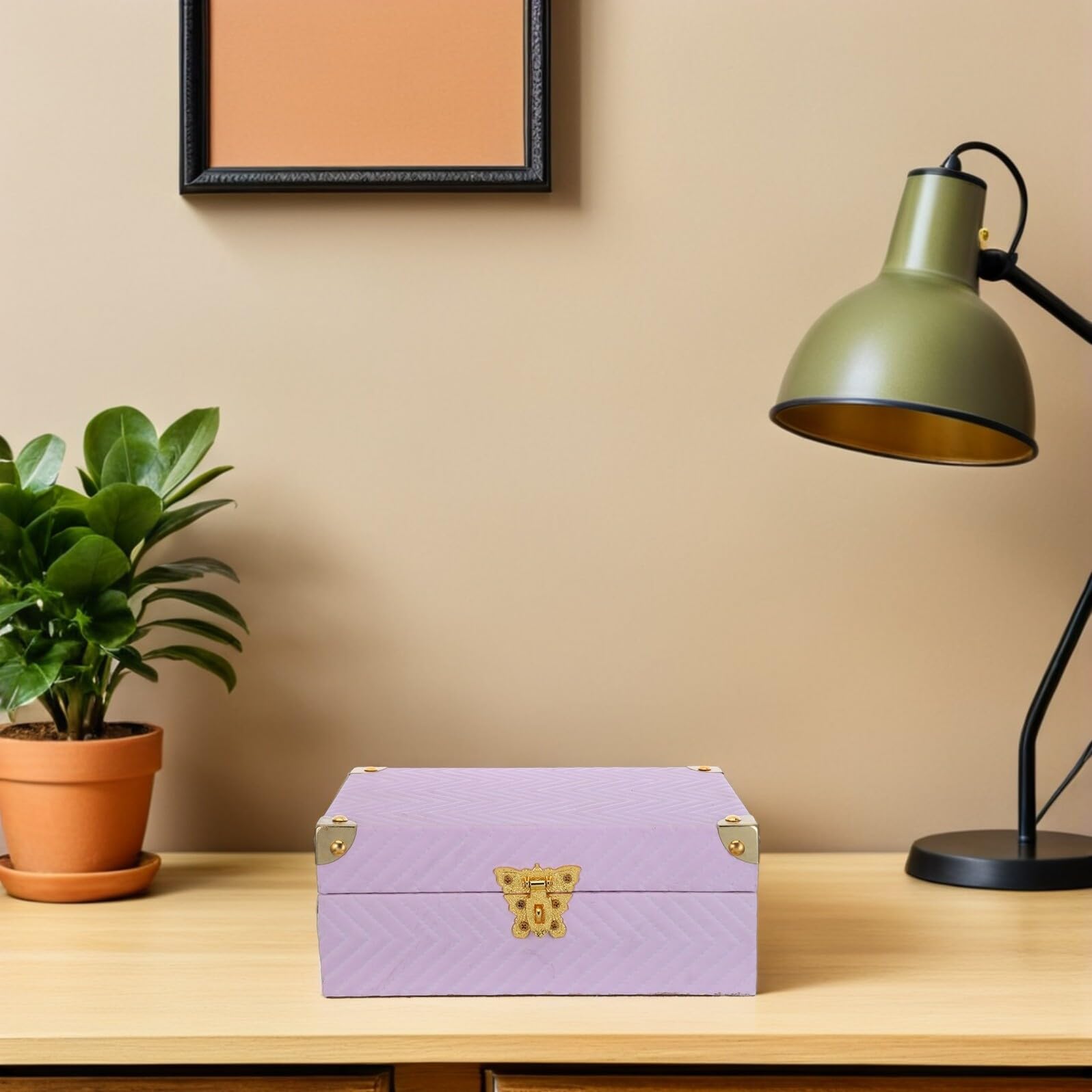 Moderne Multifunktionale Schmuckaufbewahrungsbox mit Sicherem Schloss Kleine Reise Schmuckschatulle für Ringe und Armbänder für Zuhause und Geburtstage