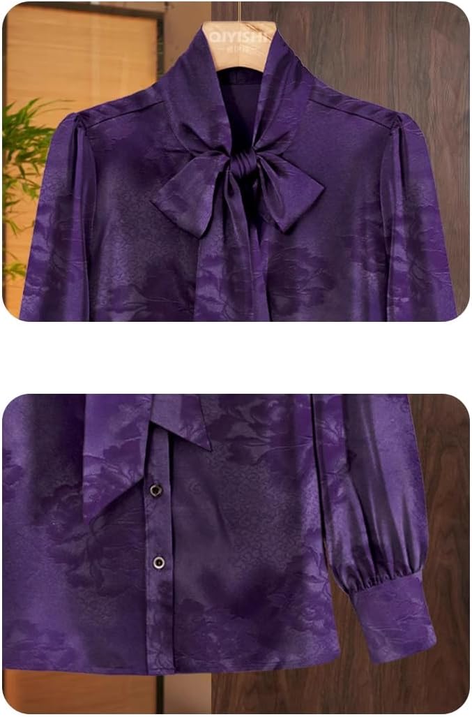 Flared Sleeves Long Sleeve Chiffon Top: Concerts, Dance Parties, Vintage