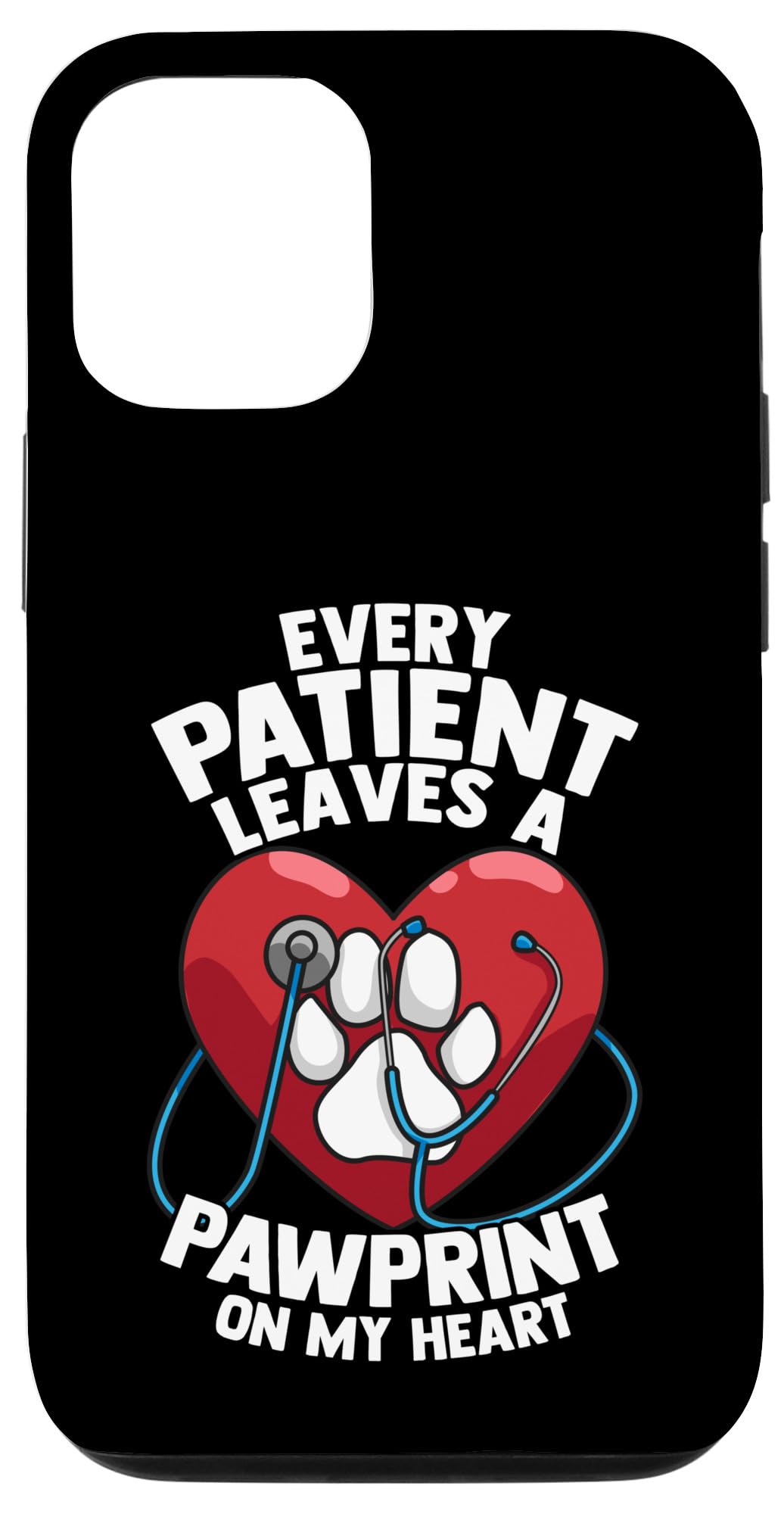 iPhone 13 Vet Tech Student Design For Veterinarian - Leaves A Pawprint Case