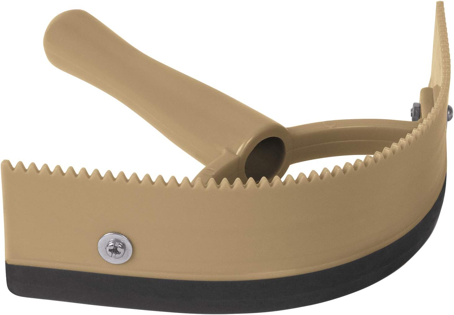Weaver Leather Sweat Scraper/Coarse Curry Combo, Black/Tan
