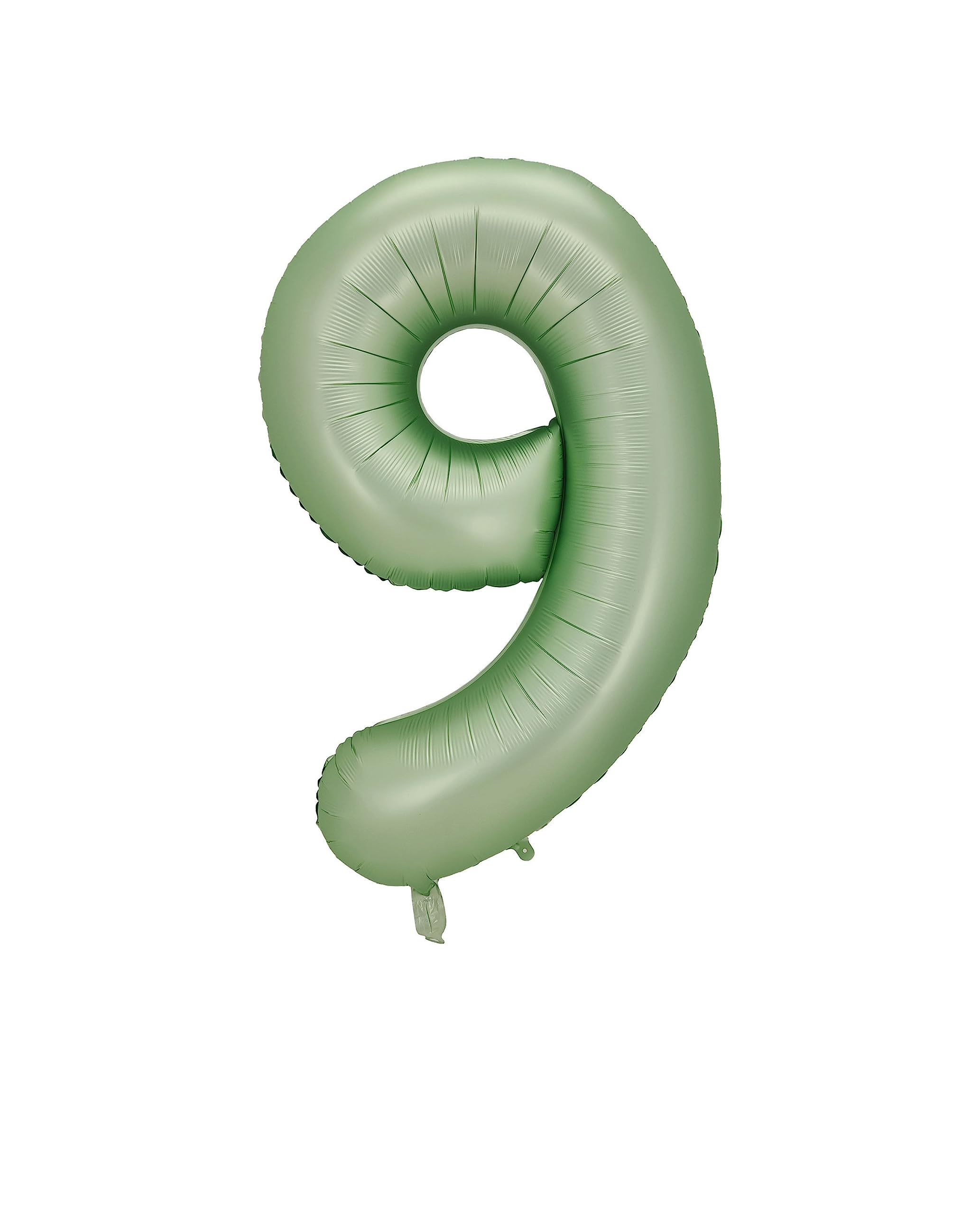 Oliver Green Foil Balloons Number 9, 40 inch