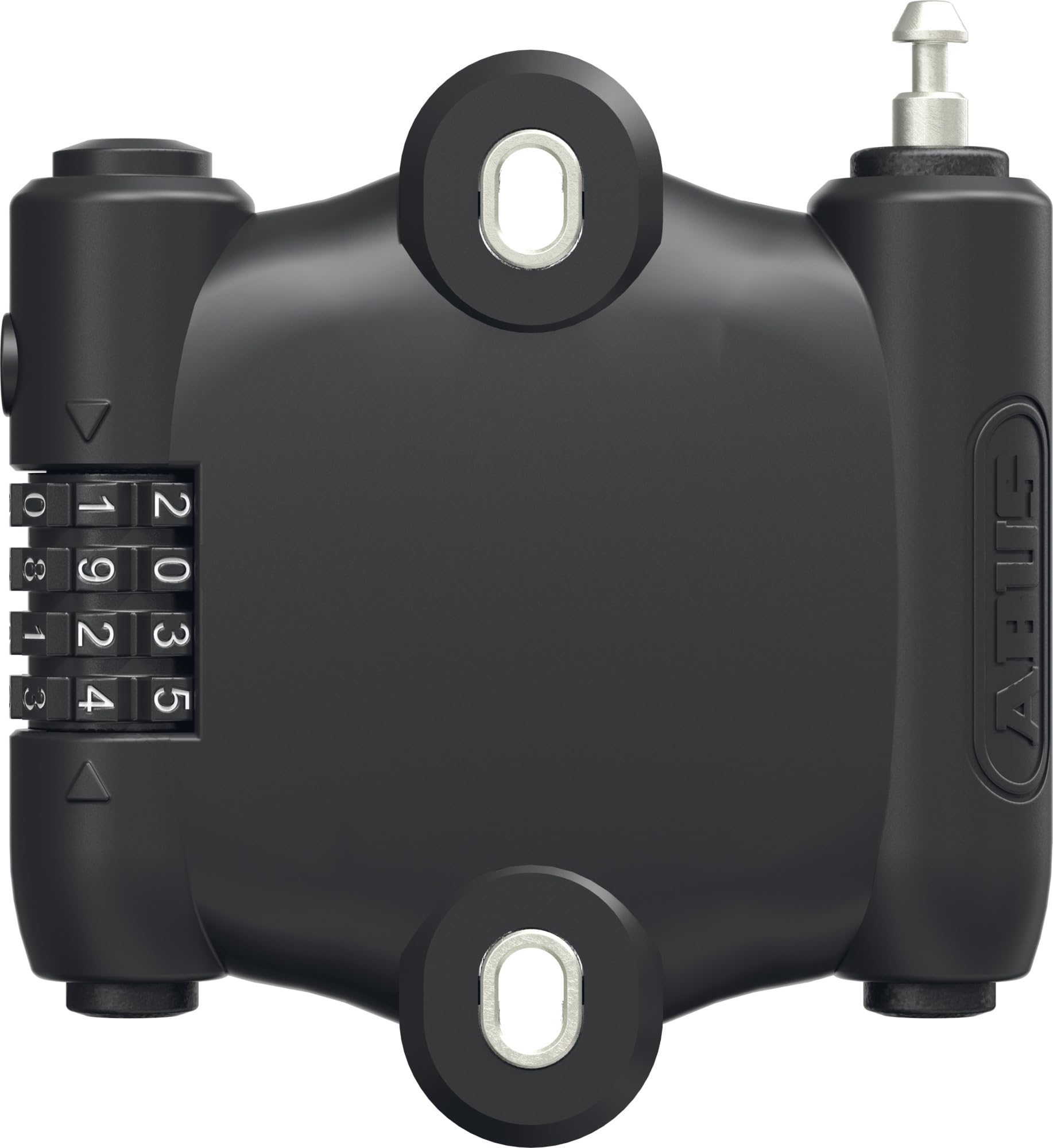ABUS ausziehbares Kabelschloss - SportFlex 2504 - Fahrradschloss zur Befestigung unter dem Flaschenhalter - Zahlenschloss - leicht, flexibel, platzsparend - Kabellänge 90 cm