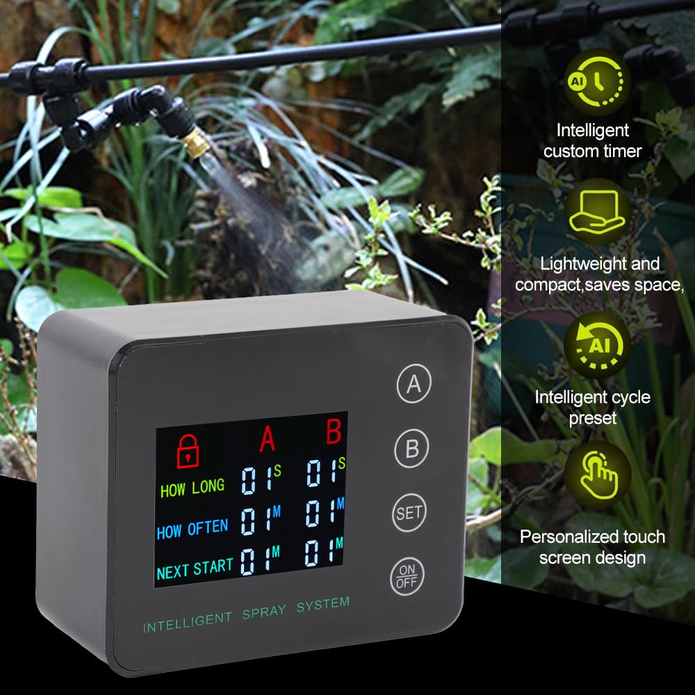 Reptile Humidifiers, Smart Misting System, Reptile Mister Automatic with Timer - Image 4