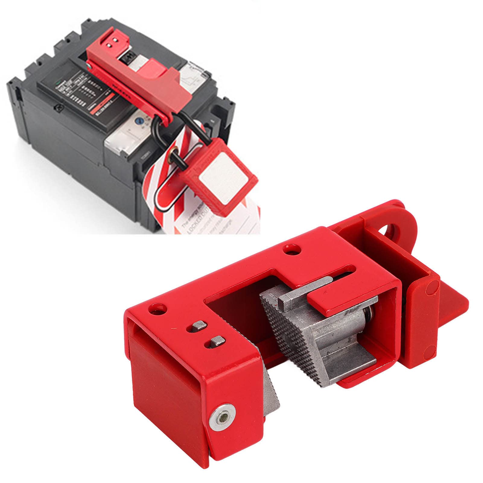 POWTAXBJGD Breaker Lockout, Circuit Breaker Lockout Corrosion Resistance Wide Applicability for Construction Site