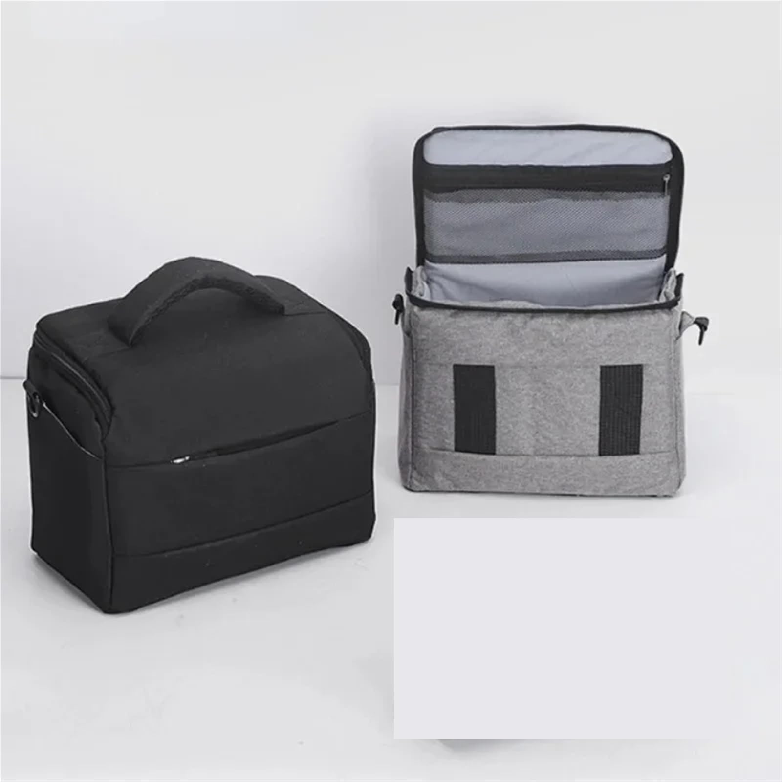 Bolso DSLR Bolsos Bolso de Hombro de Nailon Estuche for cámara Fotógrafo portátil for Bolso Cruzado(Black)