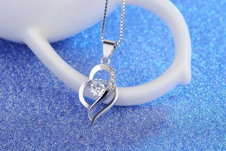 Cristal Heart Proste Choker Collar Collares para Mujeres Regalos de Boda
