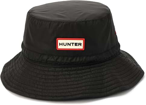 Amazon.com: HUNTER Ripstop Bucket Hat, Nylon Cap with Brand