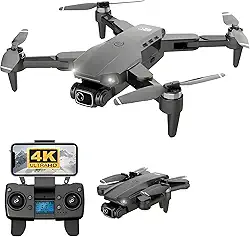 Drone Grande Lyzrc L900 PRO GPS 4K – Drone L900 Pro com Câmera Dupla, Wi-Fi 5GHz, Longo Alcance 1200m, Estabilização, Retorno Automático, Voo Inteligente (preto)
