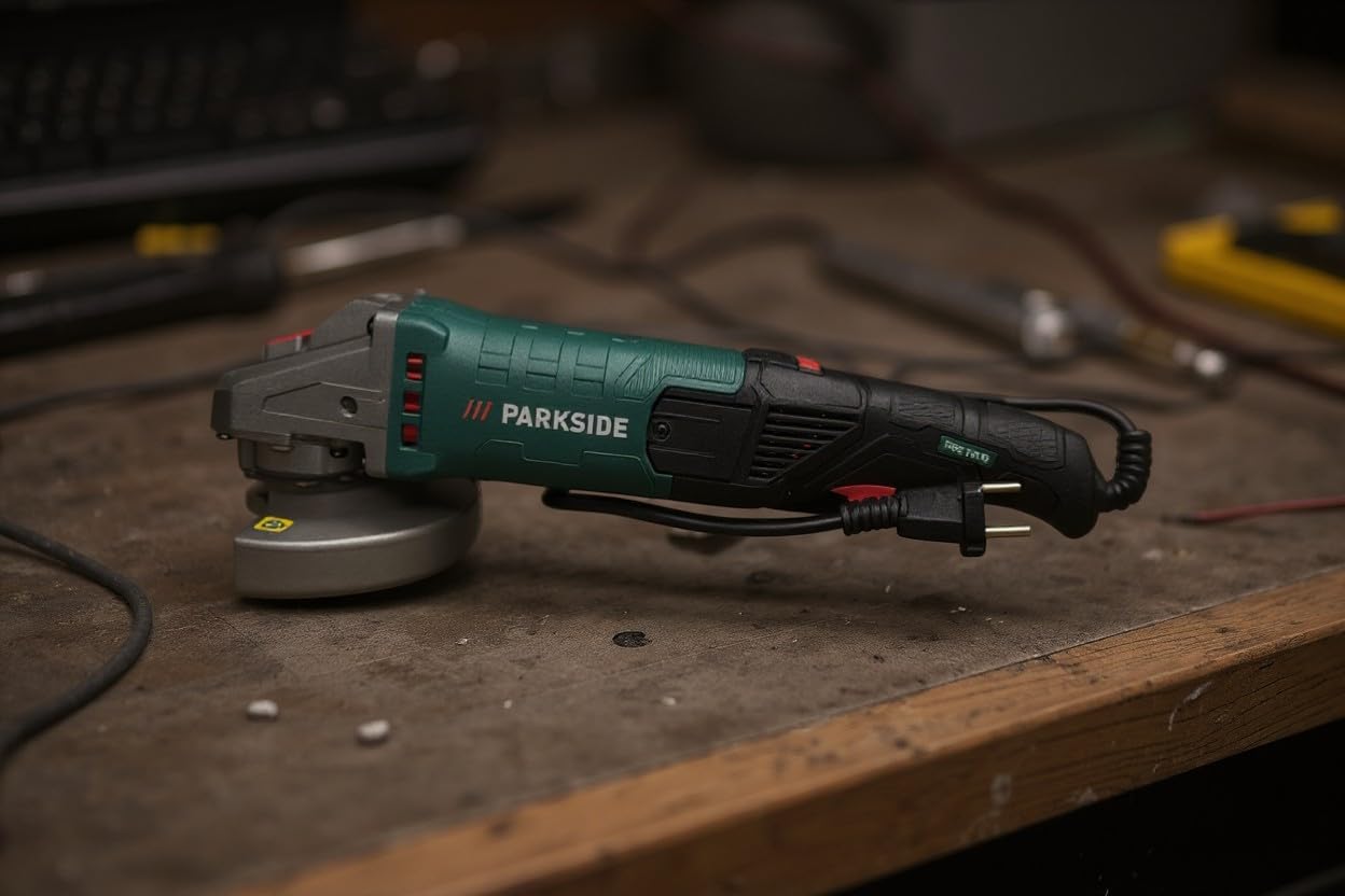 Amoladora angular Parkside PWS 125 F5