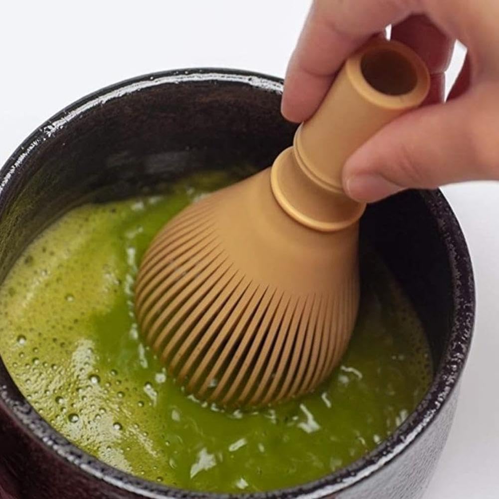 Fouet à Matcha Réutilisable – Tête Amovible – Lavable Au Lave-vaisselle – Pour Thé Matcha Mousseux – Matière ABS