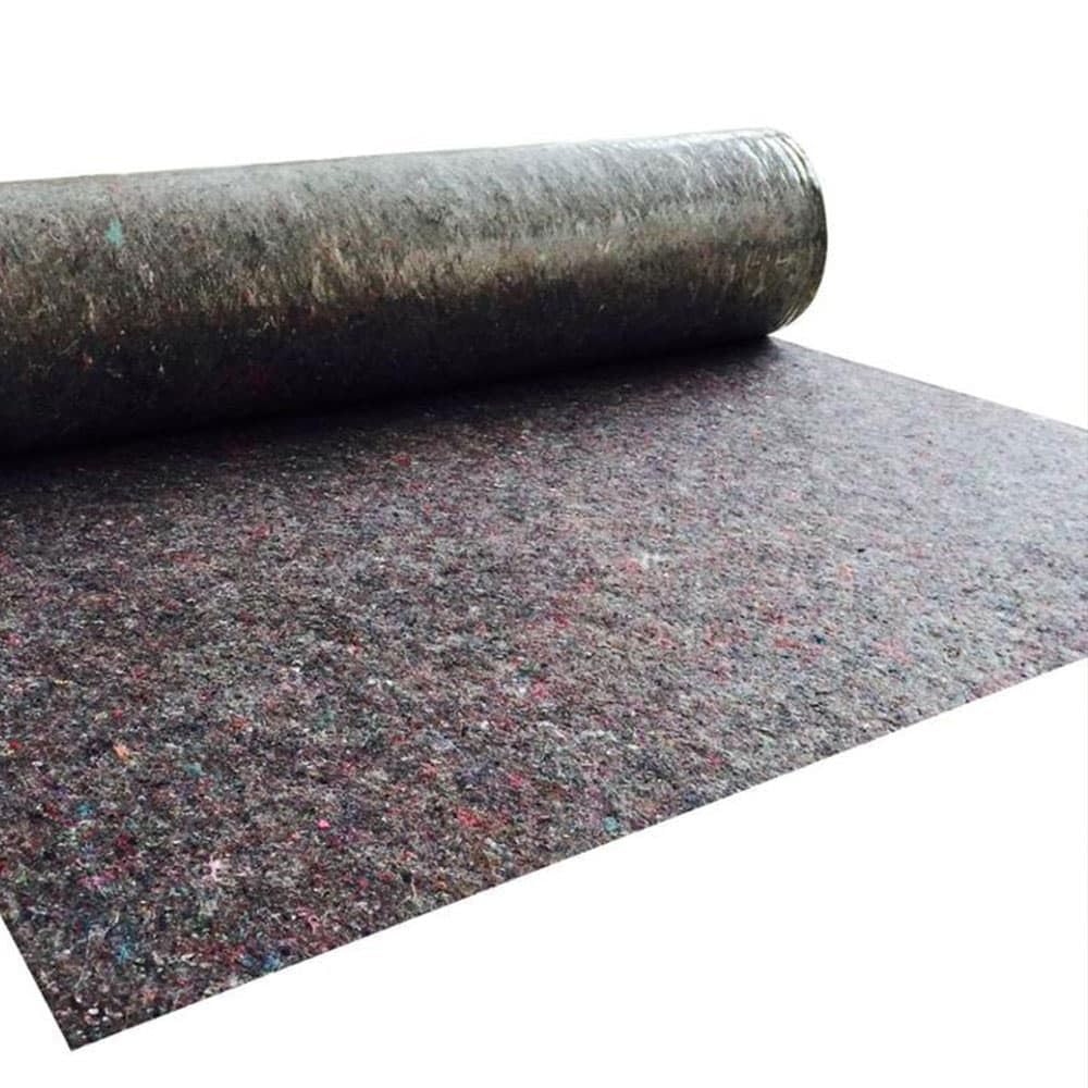 TELECAJAS | Fieltro Protector de Suelos Pintor 1x4 m | Pack 6 Rollos (24 m²) Grueso con Capa Polietileno Antideslizante | Protección en Reformas, Pintura y Mudanzas