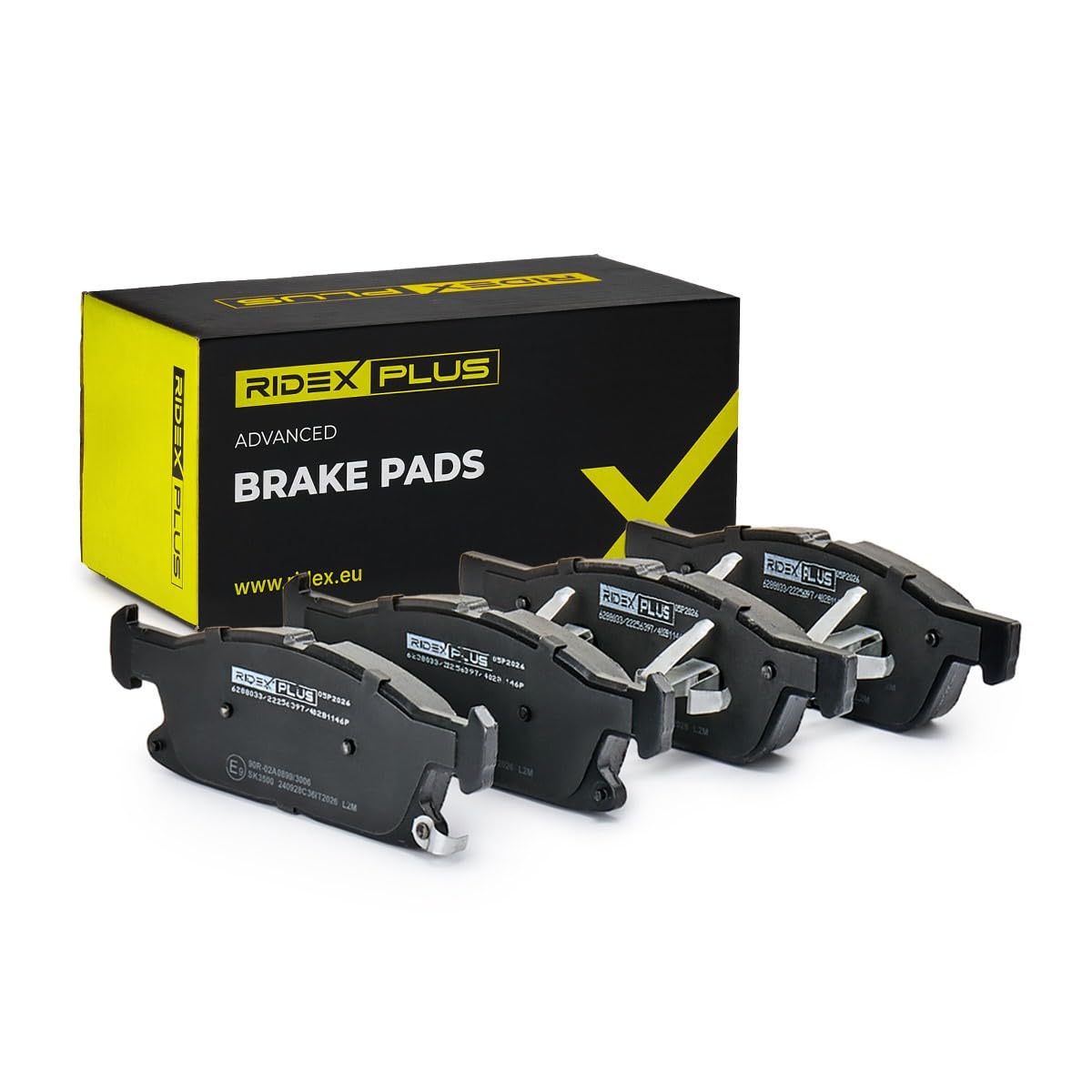 RIDEX PLUS 402B1146P Juego para eje Juego de pastillas de freno Delantero Compatible con FORD Kuga Mk3 DFK