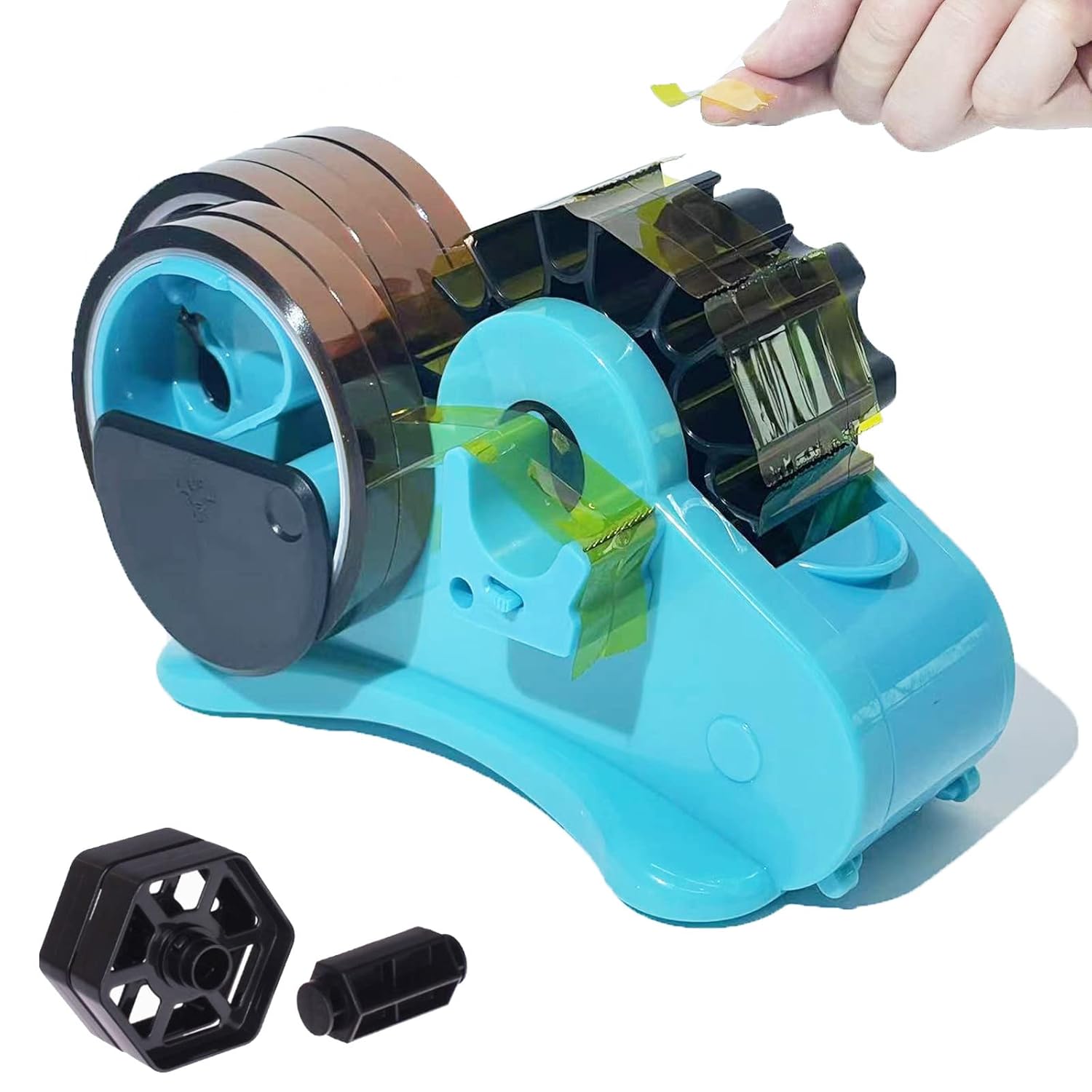 Blue Heat Tape Dispenser Sublimation Multiple Roll Cut Heat Tape