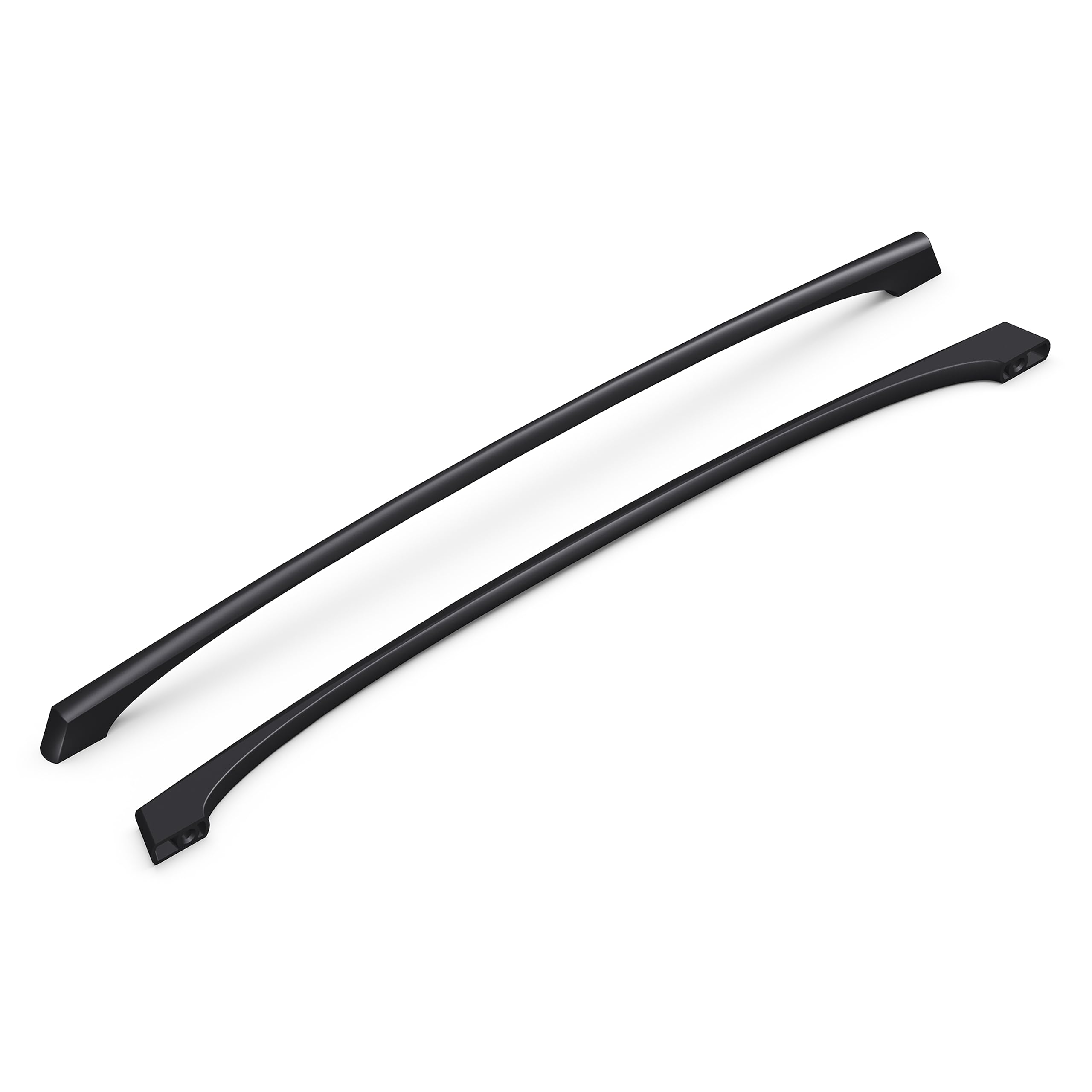 Poignée Hickory Hardware P3375-MB noir mat 457 mm, grand tirage de porte placard placard