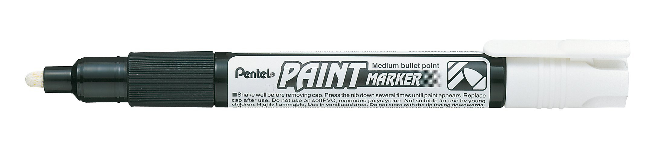 Marqueur permanent paint maker Blanc (12 unités)