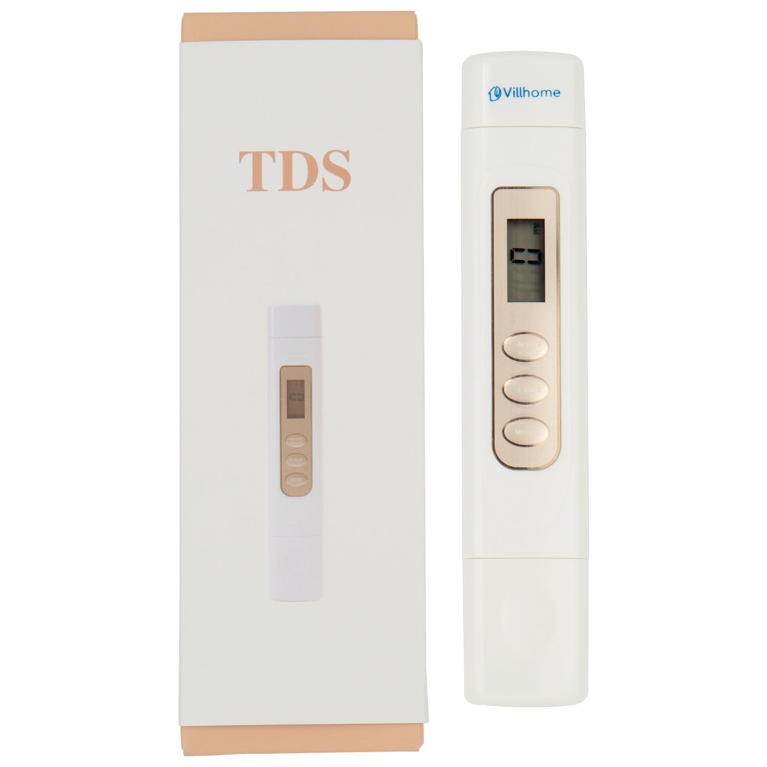 TDS Meter, Professional-Grade Water Test Kit, Tests Water Quality in Drinking Water, Spa, Water Purifier, 100% Accurate 3 in 1 TDS, EC and Temperature Meter, Best Water TDS Meter for 2018