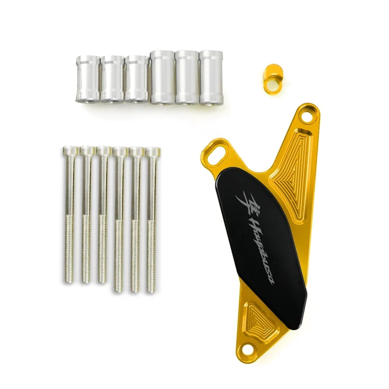 Genérico Protector de Cubierta Protectora del Motor, Accesorios compatibles con Suzuki Hayabusa GSX1300R 1997-2020