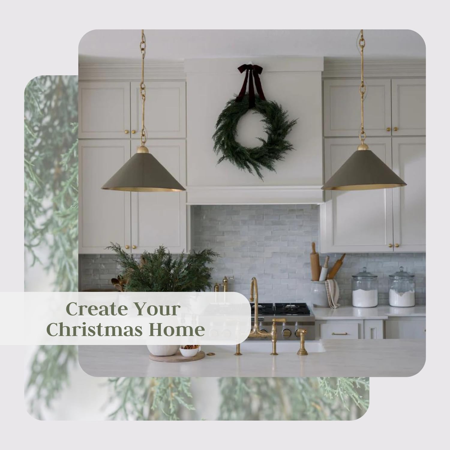 ⌘ クリスマスリース ⌘ ホリデーシーズンのクリスマスリース 81huWE+UtzL._UF894,1000_QL80_.jpg