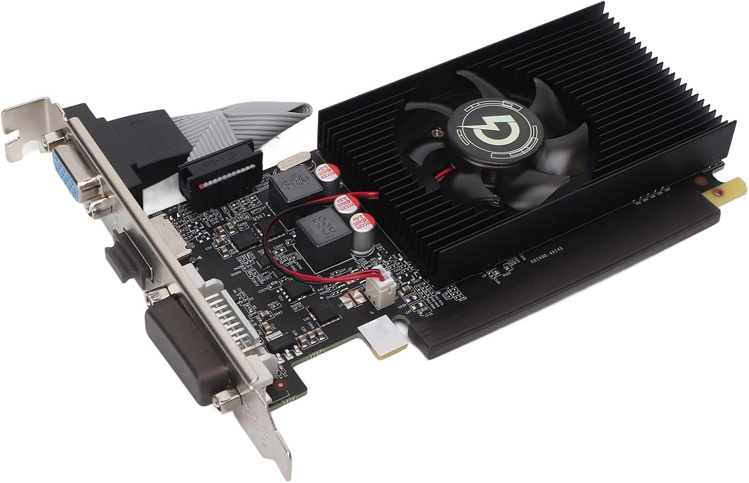 GT710 2GB Graphics Card, GT 710 2GB GDDR3 64 Bit, PCI Express 2.0, For