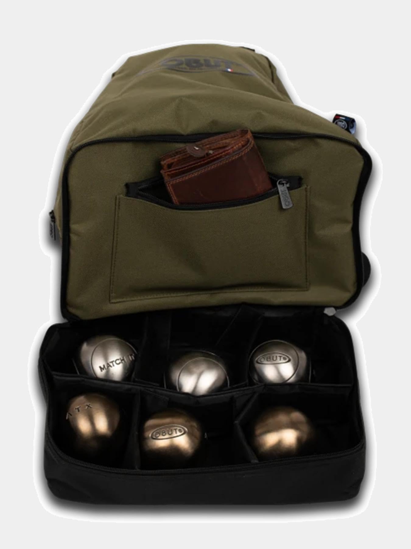 Obut - Sac a Dos 6 Boules - Sacoche Boules pétanque
