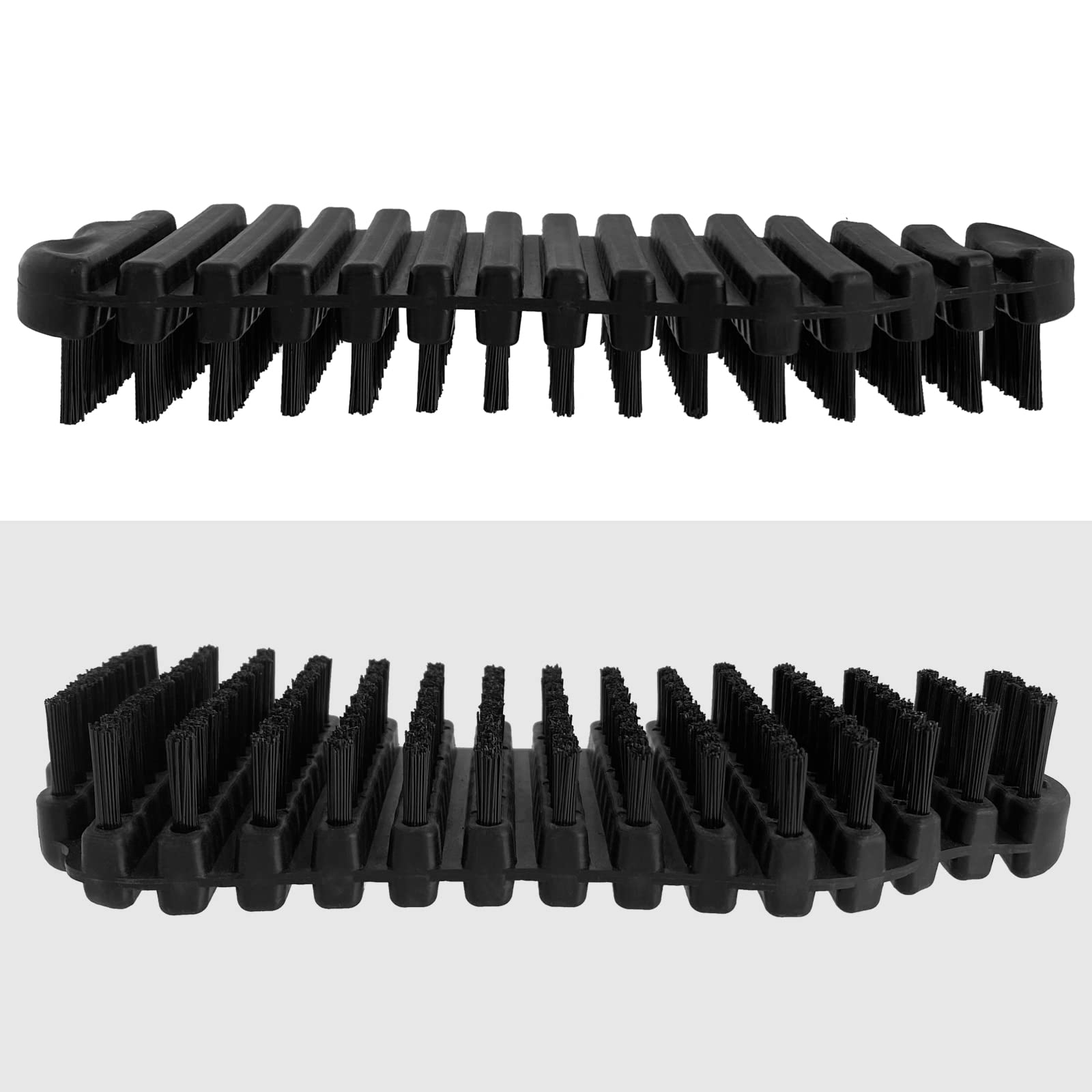 Kit di pulizia per bilanciere con bilanciere, spazzola in nylon per pulire barre ponderate, barre per allenamento per la pulizia, spazzola rigida