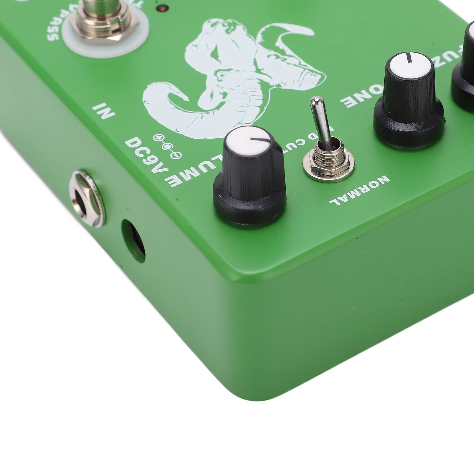 Effetti a pedale, pedale effetto chitarra singolo verde Voodoo Octave Low Loss Fuzz per suonare (01 02 015g0y1g5z72p526)