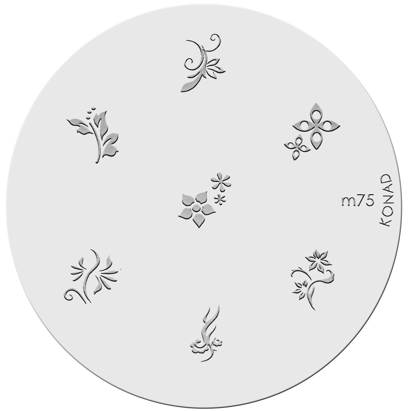 Konad Nail Art Image Plate Nail Art-M75
