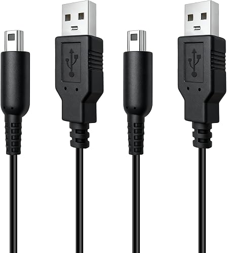 Zeeorymn Chargeur 3DS,Câble de Chargeur pour 3DS XL/3DS XL/New 2DS XL/2DS/Dsi XL