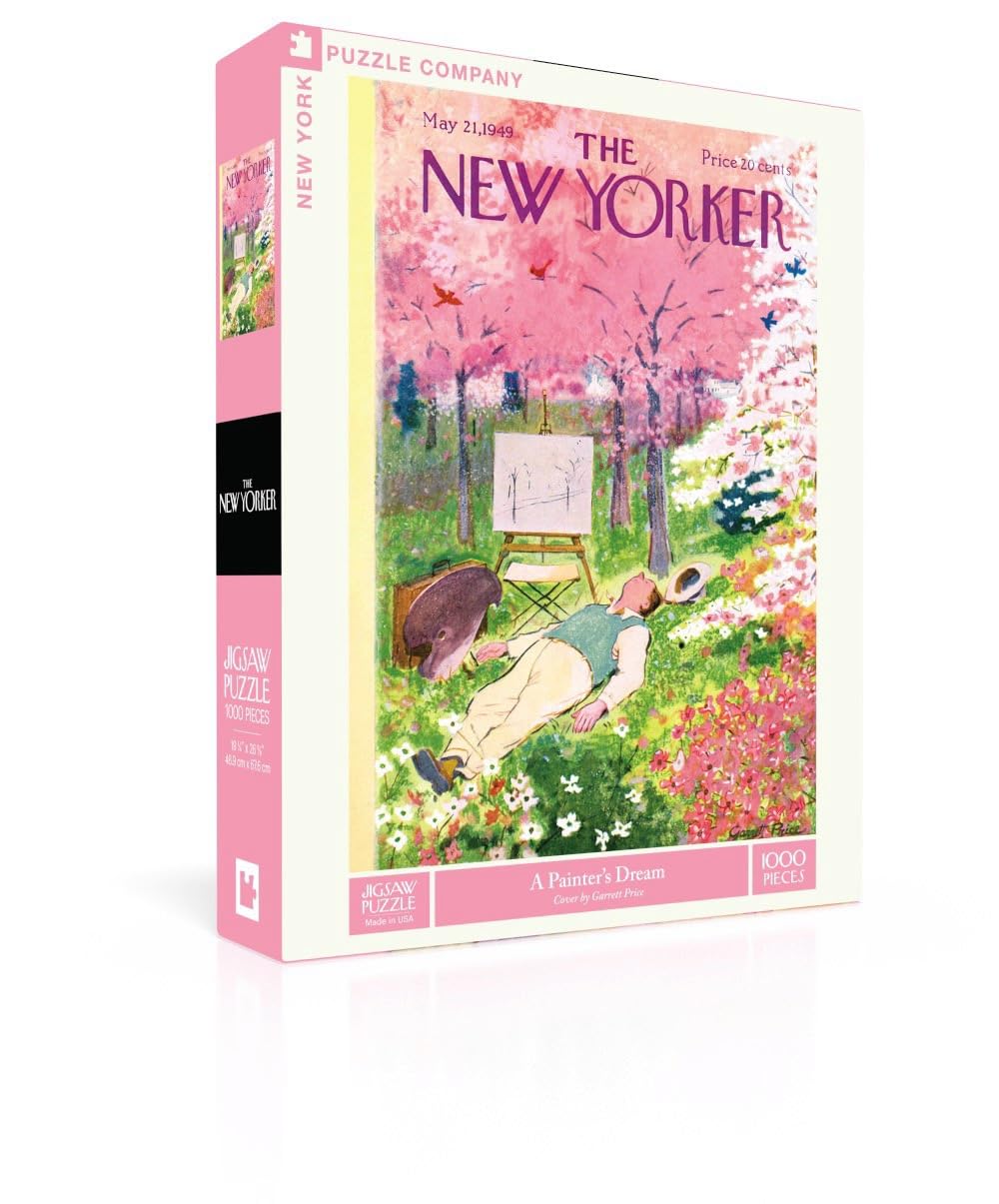 New Yorker A Painter’s Dream - 1000 Piece Jigsaw Puzzle for Adults by Garrett Price