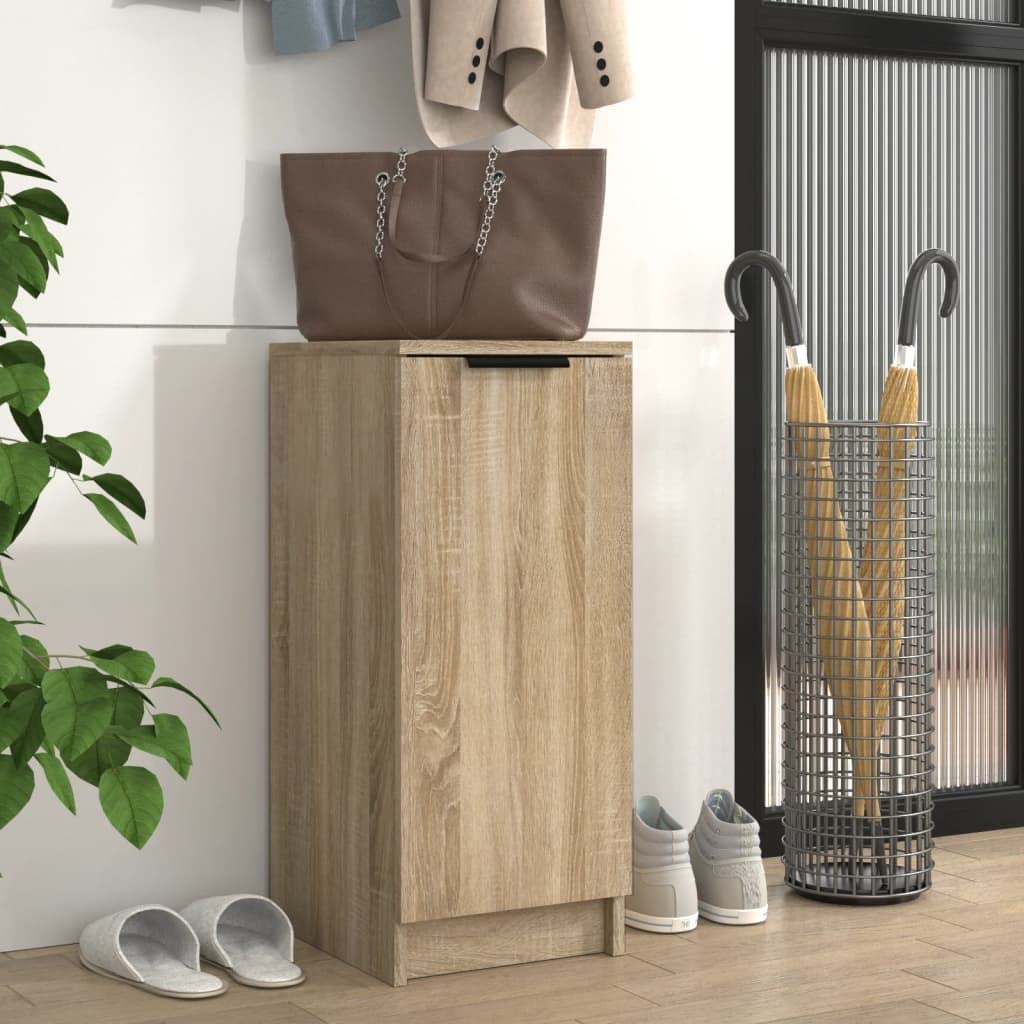 vidaXL Szafka na buty, dąb sonoma, 30x35x70cm, materiał drewnopochodny, stojak na buty, szafka na buty, regał na buty, stojaki na buty, szafki na buty