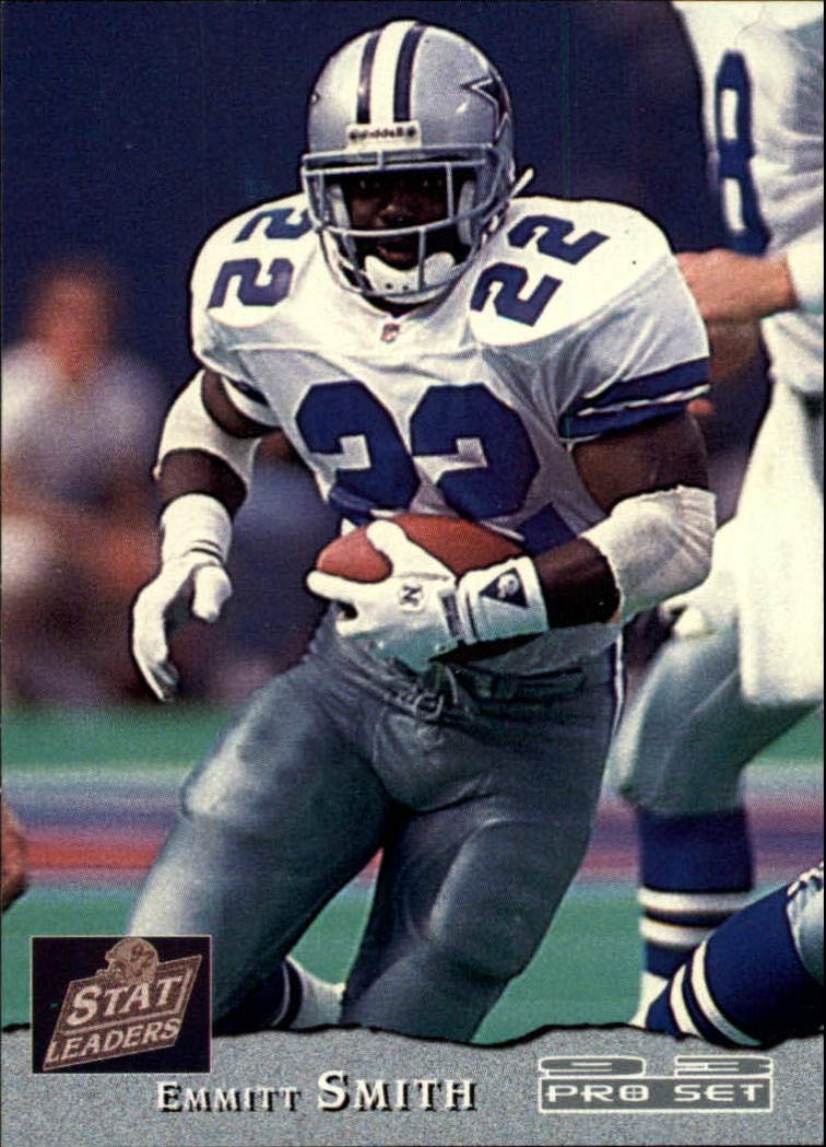 HISTORY OF FOOTBALL 14h30m 7枚 BOX SET Amazon.com: 1993 Pro Set Football #7 Emmitt Smith LL