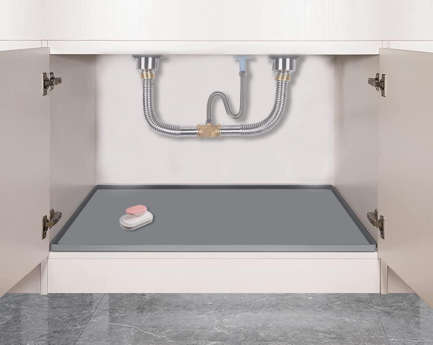 Under Sink Mat, Under Sink Mats for Kitchen Waterproof, 34