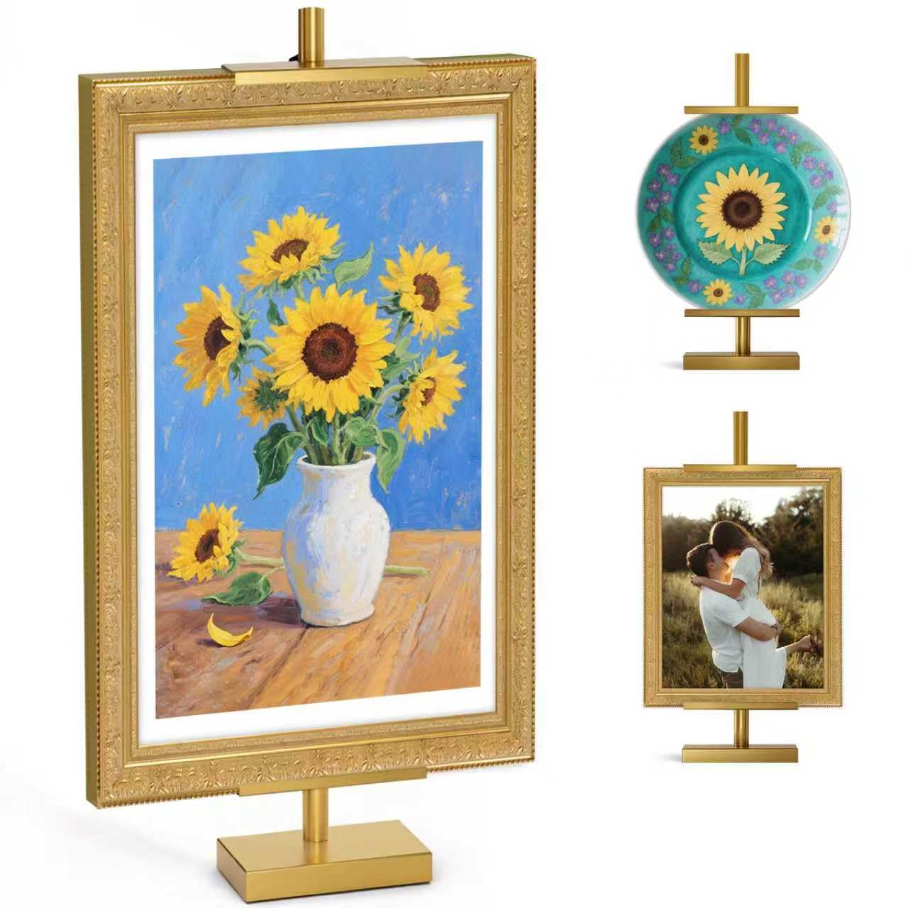Photo 1 of Victawks Adjustable Tabletop Easel Stand (Gold)