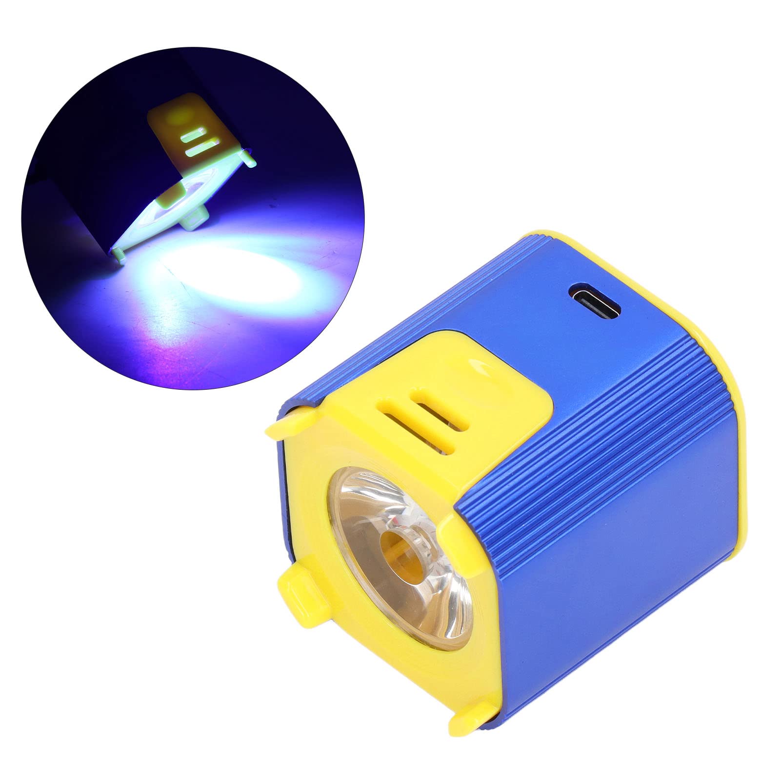 Lámpara de Curado UV, Luz Negra LED, 395-400 Nm, 5-7 W, Tipo C, CC 5 V, para Esmalte de Uñas, Pegamento, Resina, Curado, Reparación de Cables y soldadura.
