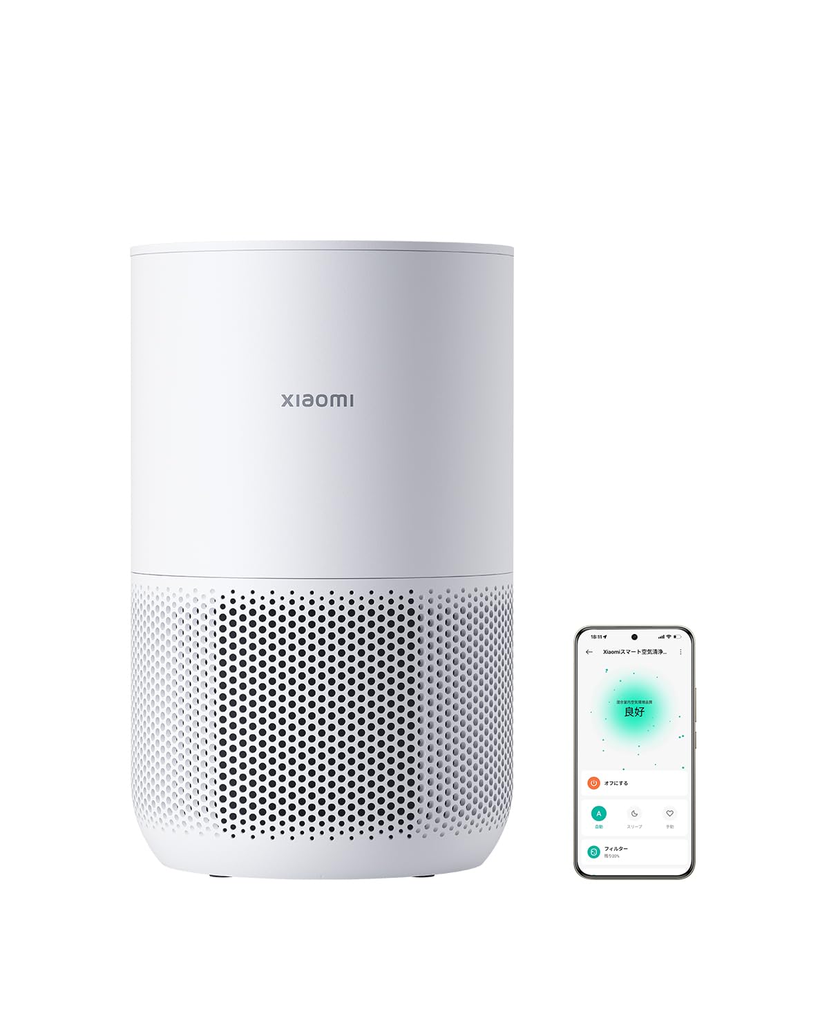 Xiaomi（シャオミ） スマート空気清浄機 【16.5畳対応・花粉対策・強力脱…