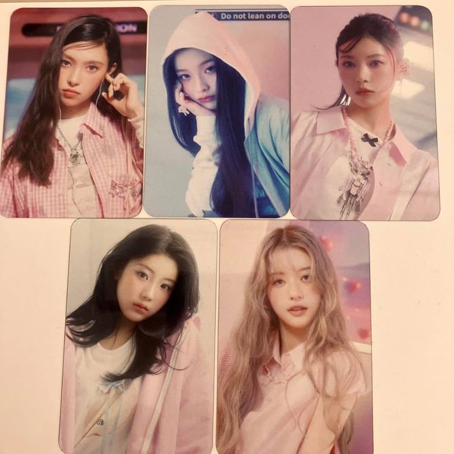 Amazon.co.jp: ILLIT Music 特典トレカ 透明カード クリアカード