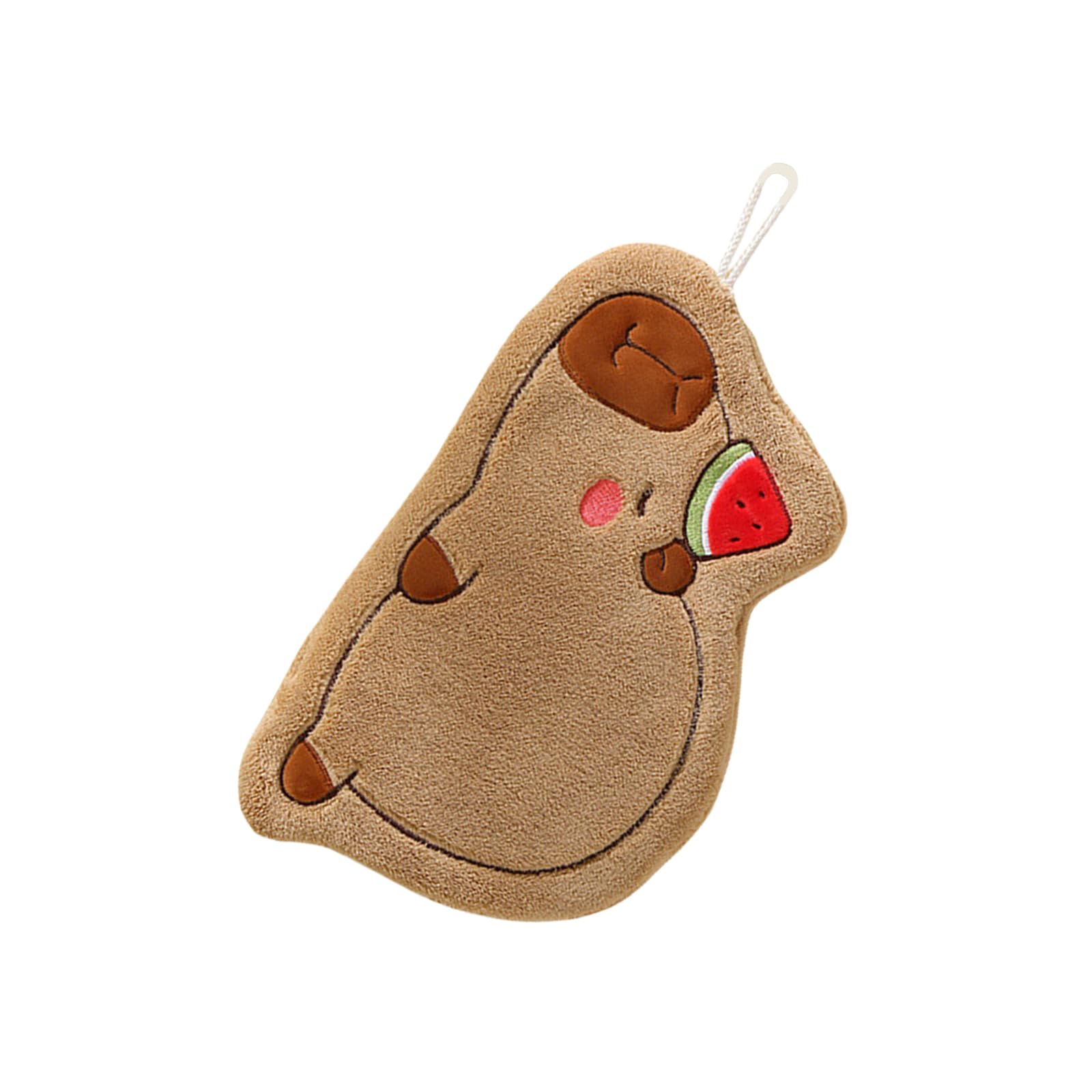 Nucelit Capybaras Themed Kids Hand Towels Soft Absorbent Polyester Quick Drying for Kitchen and Bathroom Microfiber Absorbent Towels