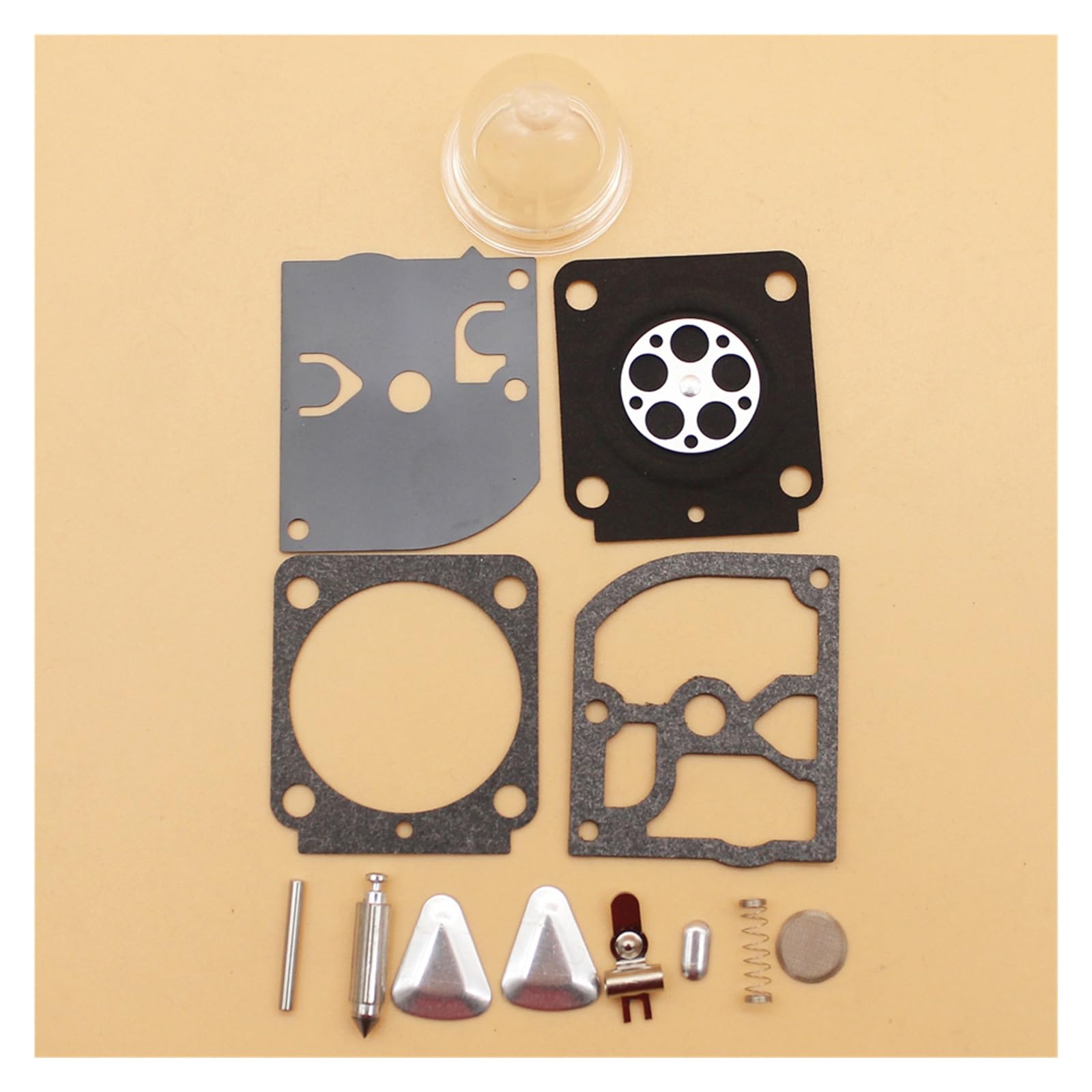 Comcapy Carburetor Carb Repair Rebuild Kit For STIHL HS45 FS55 FS38 BG45 MM55 Trimmer For Mini Tiller