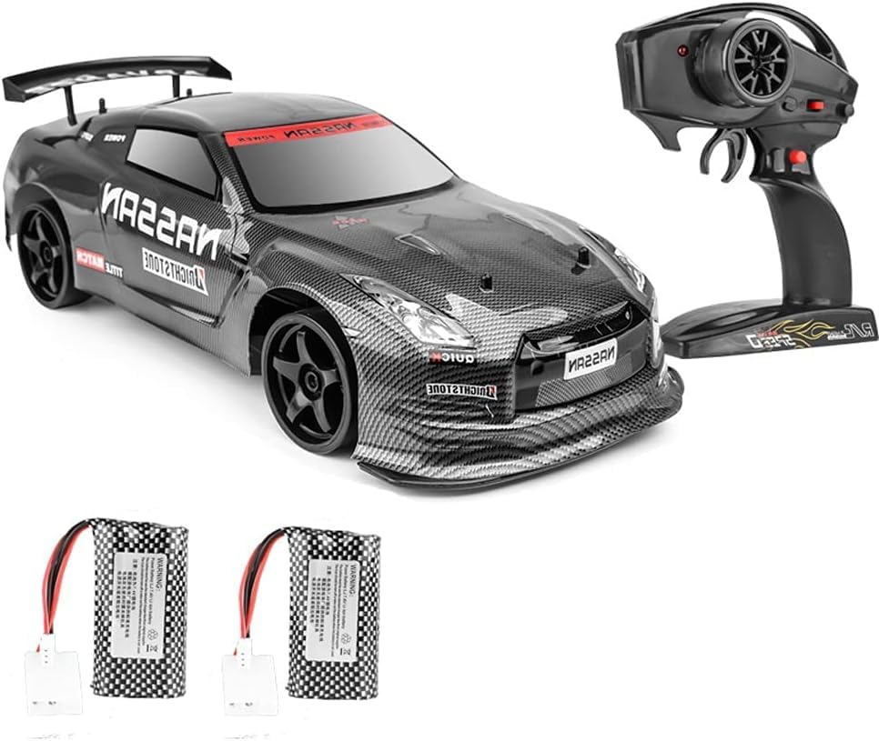 ZLSXAOASP Voiture de Course RC Drift Haute Vitesse 70 km/h, télécommandée pour Enfants et...