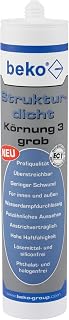 beko Strukturdicht 310 ml weiß-strukturiert, Körnung 3 grob Putz-, Fassade-, Mauerwerk – Rissabdichtung 230 333