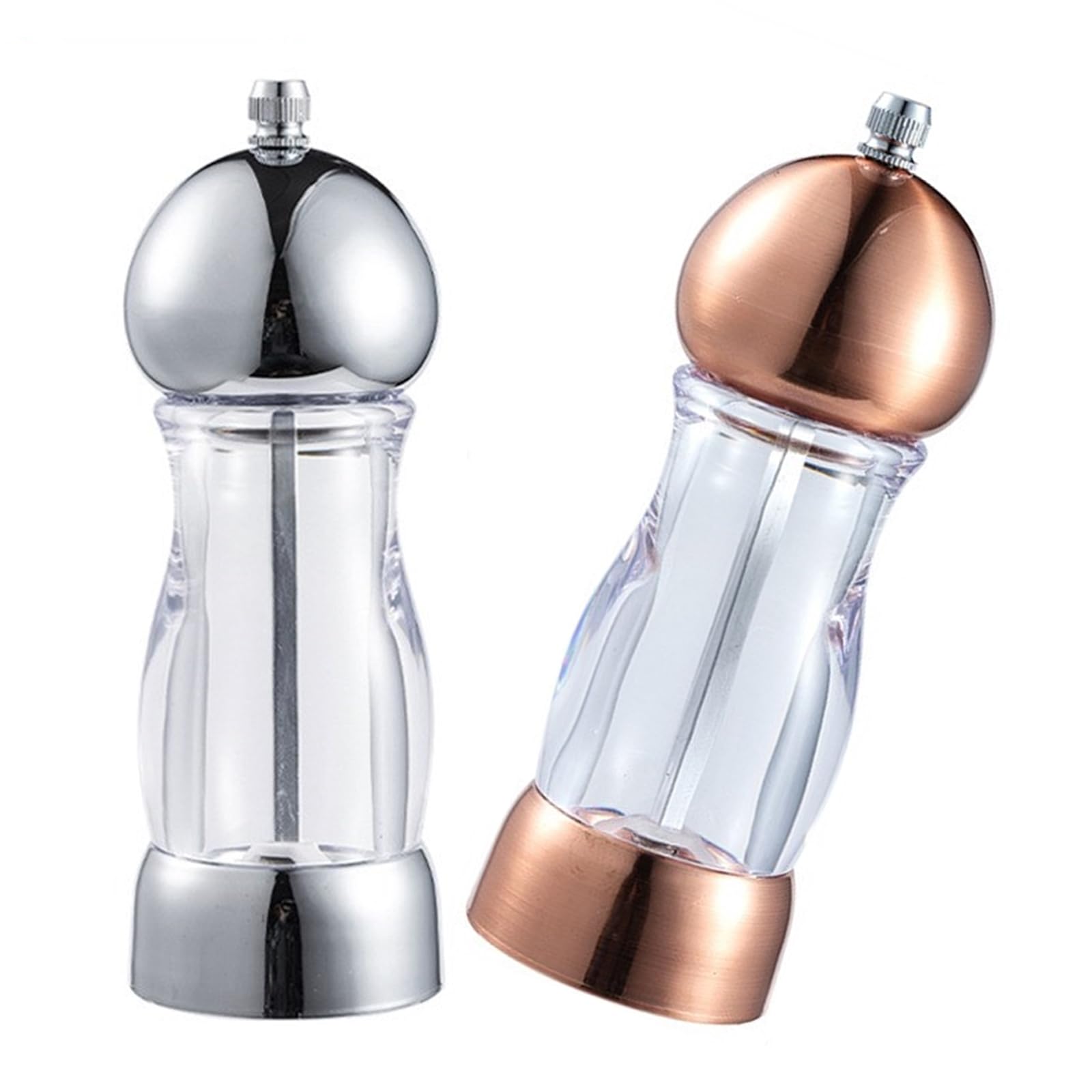 Xinsheinelry Spices Grinder Grinding Tool for Salts and Peppers User Friendly Black Peppers Mill for Restaurant Use Manual Mill