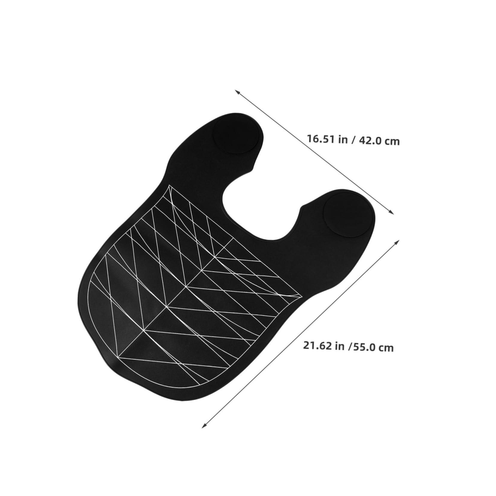 Healeved 2 Sztuki Farbowanie włosów szal Zapasy do cięcia włosów Cape Cape Black