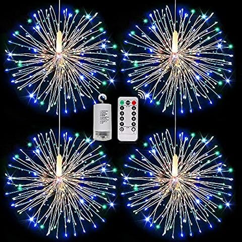 Admitrack Fairy String Lights, 120 LED, 8 Modes, Battery Operated, Waterproof, Copper Wire, Christmas Lights, Party Lights Cover