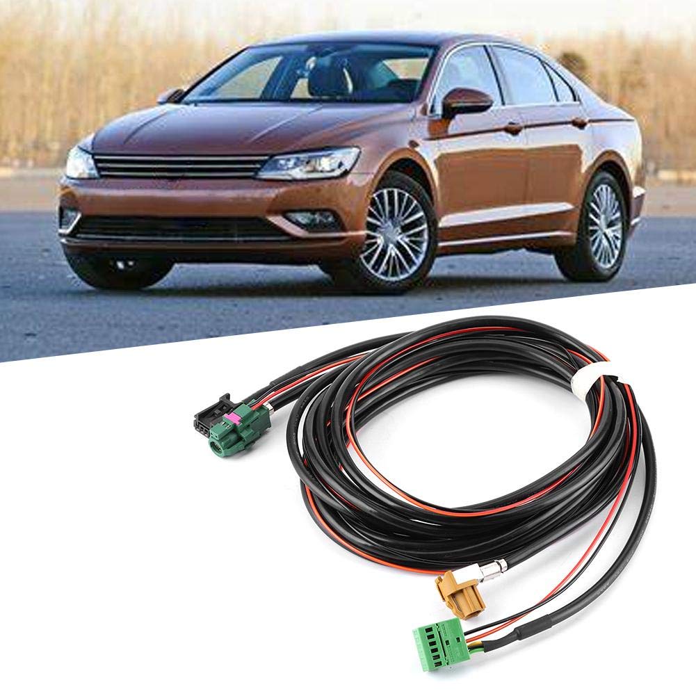 Prese per Cablaggio USB AUX Interruttore Adattatore Fascio connettore MIB Carplay MQB telefono 5G0 035222 E 5Q0 035724 Adatto per
