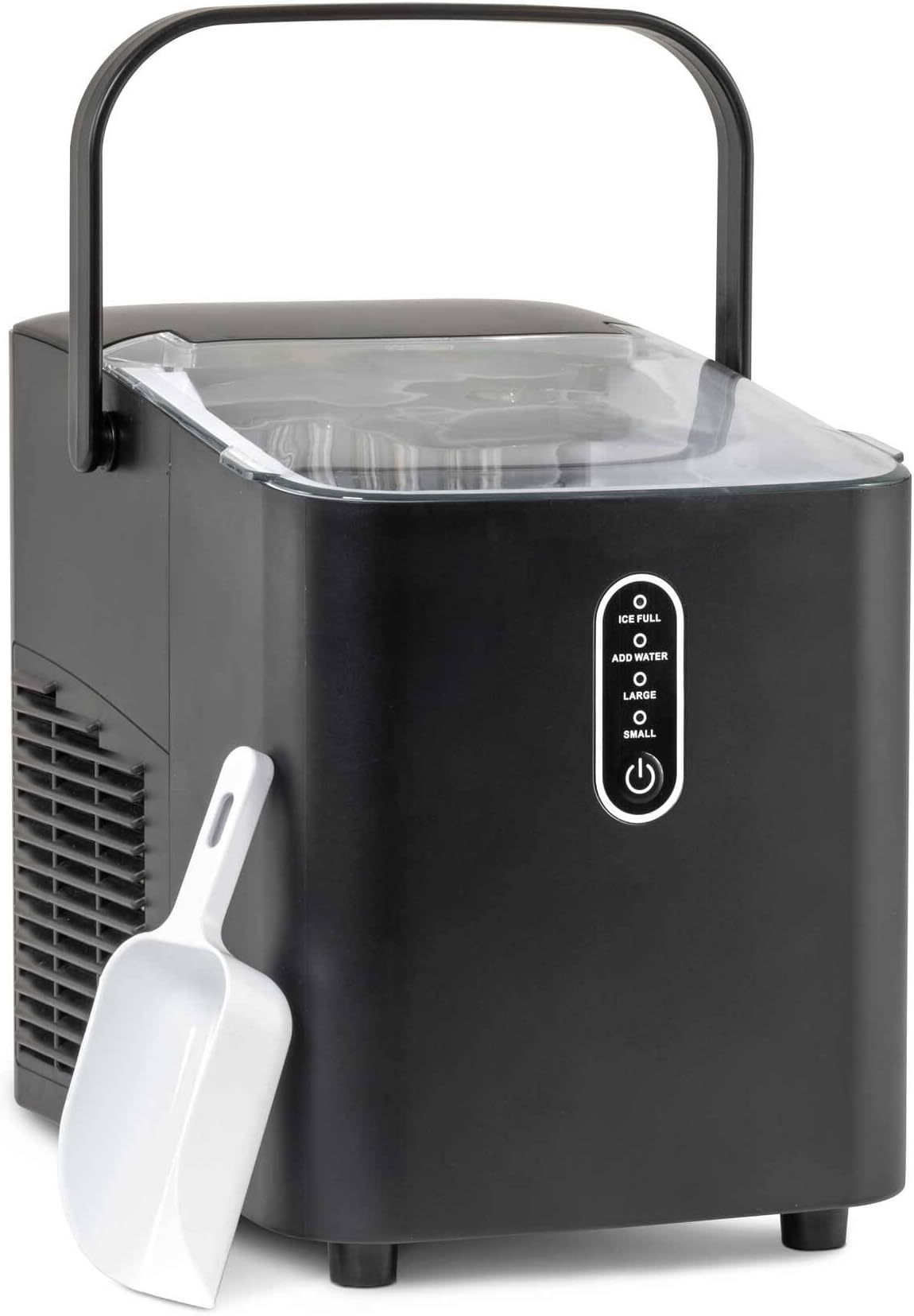 Baridi Ice Cube Maker 12kg in 24hr Electric with LED Display & 10 Minute Freeze - DH52